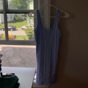 Baby Blue Fitted Dress